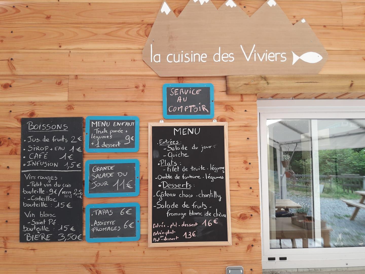 menu du jour